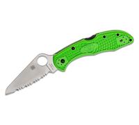 Spyderco Couteau Salt 2 Lightweight lame dentée Vert C88FSGR2