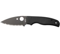 Spyderco Shaman G-10 Noir Lame Noire C229GSBK