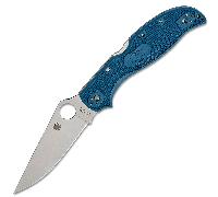 Spyderco STRETCH 2 XL BLEU COBALT FRN CPM SPY27 PLAINEDGE