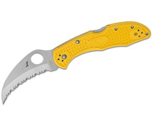 Spyderco Tasman Salt 2 Lightweight Jaune H1 C106SYL2