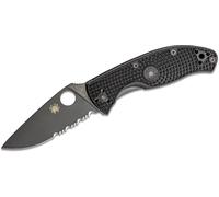 Spyderco Tenacious Noir FRN Lame Noire C122PSBBK