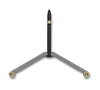 Spyderco YUS114 BaliYo Stylo à double manche haute performance résistant Gris/noir