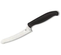 Spyderco Z-Cut Couteau de Cuisine Léger 11 cm, Noir