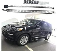 SPYKEY Barre De Marche LatéRale DE Voiture PéDale pour Ford All New Explorer 2019 2020 2021,PéDales Anti Collision Voiture Style Accessoires