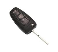 SPYKEY Coque de Protection pour clé télécommande pour Ford Ranger 2011 2012 2013 2014 2015 HU101 FO21 EB3T-15K601-BA 5WK50165,Voiture Flip clé Housse Sac Coque Protecteur Accessoires