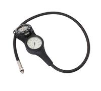 SPYMINNPOO 2 Gauges Console en Ligne Métrique, Pression de Plongée sous-Marine, Testeur avec Boussole, Matériau TPR, Lectures Précises