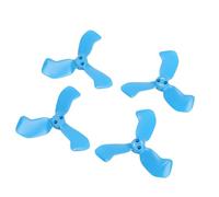 SPYMINNPOO 2 Paires de Pales D'hélice, Hélices de Drone PC Légères et à Faible Bruit, Accessoires de Drone pour Pièces de Rechange Quadcopter (Blue)