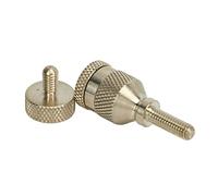 SPYMINNPOO 2 Vis Métalliques pour Saxophone de 4 Mm, Faciles à Installer et à Remplacer, pour Serrer le Manche du Saxophone, avec Boîte de Rangement, Accessoires pour Instruments de Musique