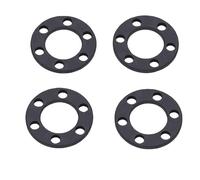 SPYMINNPOO 4 Pièces 1/10 Joints de Voiture sur Chenilles, Joints Universels de Coupleur de Moyeu de Roue à 6 Trous en Fibre de Carbone avec Ajustement sécurisé pour Système de Moyeu de