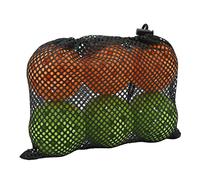 SPYMINNPOO 6 Pièces Ensemble de Balles de Pickleball Extérieures Durables Itinéraire de Vol Stable pour Les Courts Extérieurs Orange Vert pour Les Joueurs de âges en Plastique 2,9 Pouces