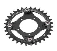 SPYMINNPOO Adaptateur de Roue à Chaîne de 104bcd 32T Pounage de Vélo Durable pour Moteur à Mi-Chemin, Alliage en Aluminium Portable pour Les Amateurs de Vélo électriques