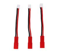SPYMINNPOO Adaptateur PH2.0 JST Converter, 3Pcs PH2.0 vers JST Plug Adapter Connector Hobby RC Vehicle Batteries RC Moteurs électriques Pièces pour SCX24 1/24 Tracked Vehicle Upgrade Part
