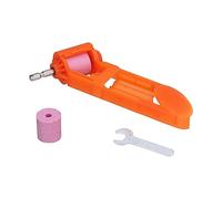 SPYMINNPOO Affûteur de Forets, Meule en Corindon Portable pour Meuler les Forets en Fer, Outil D'auto-centrage pour Outils à Main