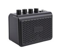 SPYMINNPOO Ampli de Guitare 10 W, Haut-Parleur de Guitare Rechargeable Portable, Amplificateur de Pratique avec Batterie, Entrée AUX pour la Maison et L'extérieur