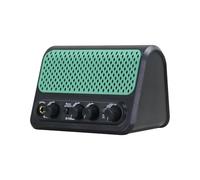SPYMINNPOO Ampli Guitare, Haut-Parleur Portable, 30 Modes de Boîte à Rythmes, 2 Effets de tonalité, Overdrive Propre pour Guitaristes électriques