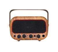 SPYMINNPOO Amplificateur de Guitare Portable, Amplificateur 10 W avec Batterie Rechargeable, Double Haut-Parleur pour Guitare électrique et Lecture de Musique (Brown)