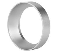 SPYMINNPOO Anneau de Dosage de Remplacement en Aluminium pour Machine à café, Opération Facile, Conception Simple pour les Amateurs de café, Argent (53mm / 2,09 pouces)
