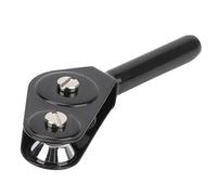 SPYMINNPOO Anneaux de Guidage de Canne à Pêche, Embout de Guidage de Canne à Pêche à Double Rouleau Anneaux de Poulie Conseils de Guidage de Canne Sportinggoods Autres Outils Et Accessoires De Pêche