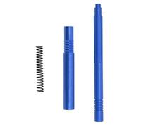 SPYMINNPOO Arbre D'entraînement RC, Arbre D'entraînement Central en Métal AR310884 pour Pièces de Mise à Niveau de Voiture de Camion Arrma Typhon Senton 1/10 RC (Bleu)