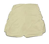 SPYMINNPOO Auvent de Balançoire Imperméable et Résistant à la Neige, Couverture D'ombrage de Jardin pour Dessus de Chaise Pivotante, Tissu Oxford Enduit d'argent 210D pour Accessoire de Pare-Soleil