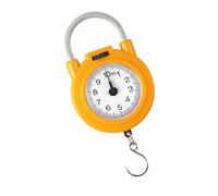 SPYMINNPOO Balance Portative de Haute Précision pour la Cuisine, capacité de Charge de 22lb, Petite Balance Alimentaire pour la Pêche en Camping Domestique (YELLOW)