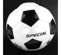 SPYMINNPOO Ballons de Football en PVC, Durables, Noirs et Blancs, pour Entraînement D'équipe D'étudiants pour Enfants, 8,5x8,5x8,5 Pouces