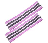 SPYMINNPOO Bandes de Résistance de Haute qualité de 2 Pièces/Ensemble pour Un Effet de Remise en Forme de Levage de Hanche à la Maison ou à L'extérieur (Purple)