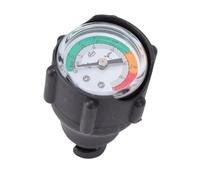 SPYMINNPOO Baromètre, Manomètre de Pression D'air Haute Précision 0-30 PSI avec Poignée Antidérapante et Valve à Connexion Rapide, pour Bateau Pneumatique et Kayak