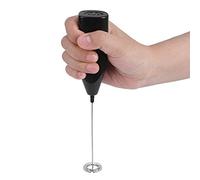 SPYMINNPOO Batteur à œufs électrique, Mini Mousseur à Lait Portatif pour Outils de Cuisine à Domicile, Mélange Rapide pour Cappuccinos, Blancs et Milkshakes, Acier Inoxydable ABS de qualité
