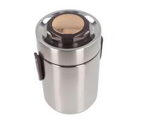 SPYMINNPOO Boîte à Déjeuner Isolée Sous Vide de Grande capacité en Acier Inoxydable 304, Baril Portable à 3 Couches pour le Travail Voyage Pique-nique Utilisation en Extérieur (#1)