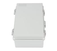 SPYMINNPOO Boîte de Jonction électrique, Boîtier en Plastique ABS IP67 avec Panneau d'installation de Grille pour Projets Extérieurs de Maison Intelligente et de Bateau 175x275x110mm