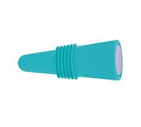 SPYMINNPOO Bouchon de Bouteille de Vin Durable et Fonctionnel pour les Amateurs de Vin, Emballage en Acier Inoxydable en Silicone de qualité Alimentaire pour Cadeau de Vacances, 6,1 X 2,3 Cm (BLUE)