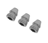 SPYMINNPOO Cales à Poignée Ronde en Acier, Ensemble Durable pour Hache, Marteau, Traîneau, 20 Pièces, Cales de Séparation de sécurité pour Charpentier, Acier (Diamètre 10mm / 0.39in)