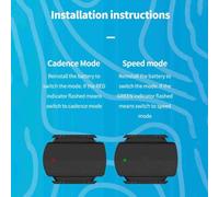 SPYMINNPOO Capteur de Cadence de Vitesse, Matériau ABS, Capteur d'ordinateur sans Fil + pour Vélo de Route, Surveille la Vitesse et la Cadence, adapté aux Amateurs de Cyclisme (Chiffre)