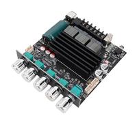 SPYMINNPOO Carte D'amplificateur de Puissance Bluetooth 5.1, Module D'amplificateur de Son Numérique 2.1 Canaux 100 W + 100 W + 200 avec Port D'extension de Caisson de Basses, pour