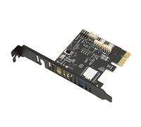 SPYMINNPOO Carte de Commutation à Distance PC, Carte PCIE sans Fil en Métal 2,4 G pour la Gestion à Distance, Interrupteur Marche/arrêt, Détection de Température pour Serveur et Ordinateur de Bureau