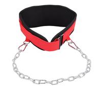 SPYMINNPOO Ceinture de Traction Lestée, Rembourrage EVA Confortable, Ceinture de Trempage Robuste pour l'entraînement de Force avec Chaîne de 36 Pouces Supportant 350 Lb pour la Maison et la Salle