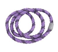SPYMINNPOO Cerceau lesté Doux, Cerceau de Fitness Silencieux en Polyester adapté à la Taille pour L'entraînement, avec Noyau à Ressort renforcé Tendance (Purple)