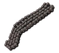 SPYMINNPOO Chaîne de Scooter électrique 25H 76 Maillons, Remplacement de Chaîne en Acier renforcé, Légère et Durable pour Les Conducteurs de Scooter [Noir]