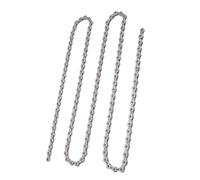 SPYMINNPOO Chaîne de Vélo à 12 Vitesses, Configuration Extra Légère et Durable pour une Transmission Efficace, Cyclisme Longue Distance, Acier au Carbone Moyen Haute Résistance (C50) (Argent