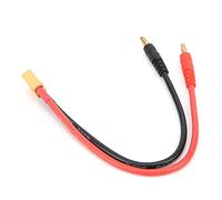 SPYMINNPOO Chargeur de Batterie B6 LIPO pour Modèles RC 12AWG, 4 Mm à 4 Mm, Câble Adaptateur Durable et Flexible, Câble Adaptateur Durable et Flexible