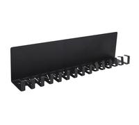 SPYMINNPOO Cintre de Présentation de Médailles, étagère Flottante Robuste pour les Récompenses Sportives, N'abandonnez Jamais pour les Chambres et les Gymnases, en Acier au Carbone 15,8x4,0x2,6 Pouces