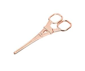 SPYMINNPOO Ciseaux Artisanaux Design Tour Rétro Haute netteté pour Broderie Papier à Coudre or Rose Acier Inoxydable 5,2 X 13,7 X 6,5 Pouces