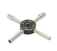 SPYMINNPOO Clé Combinée Multifonction, Porte-Clés Portable, clé D'armoire de Commande électrique, Solide pour Bateau RC (GREEN)