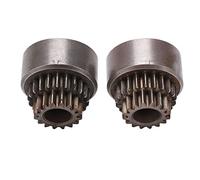 SPYMINNPOO Cloche d'embrayage en Acier, Double Engrenages Durables pour Voiture HSP 94122 94166 1/10 RC, Conduite Fluide pour Les Amateurs RC