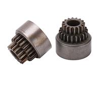 SPYMINNPOO Cloche d'embrayage en Acier, Double Engrenages Durables pour Voiture HSP 94122 94166 1/10 RC, Conduite Fluide pour Les Amateurs RC