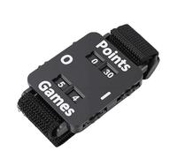 SPYMINNPOO Compteur de Score au Poignet pour Tennis, Grand Format et Facile à Lire, avec Bracelet Ajustable, pour Entraîneurs et Arbitres de Tennis, Badminton et Volley-Ball. (White)