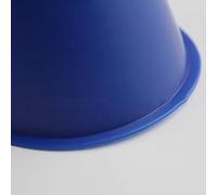 SPYMINNPOO Cônes d'obstacles de Football pour équipement D'entraînement, Baril de Marque de Patin Durable pour Le Sport, Couleur Vive, adapté aux Sports de Plein Air (Blue)