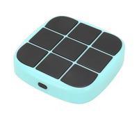 SPYMINNPOO Console de Jeux de Puzzle Portable 4 en 1, Jouet électronique éducatif Sensoriel, Logique, Mémoire et Mathématiques pour la Maison et l'école. (Cyan)