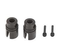 SPYMINNPOO Contrôle de Compensation des Blocs de Transmission en Acier pour la Persistance Losi 1/10 par Voiture SCT-RC sans Pinceaux, 2 Pc pour Une Installation Facile